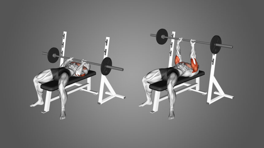 close grip bench press