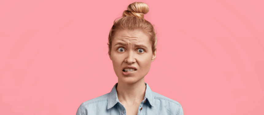 does lip licking mean anxiety